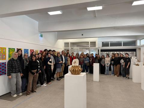 TEMEL TASARIM ATÖLYESİ ÖĞRENCİ ÇALIŞMALARI SERGİSİ